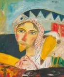 John Bellany, SEA FIGURE, oil on canvas