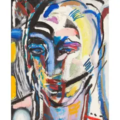 Caroline McNairn, UNTITLED (HEAD), Oil on canvas