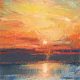 John Houston, SUNSET, GULLANE BAY