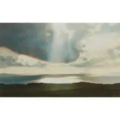 Bet Low, CLOUD AND LIGHT, THE SMALL ISLES, watercolour