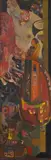 William Birnie, HURDY GURDY WITH KLIMT, oil on board