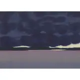 Bet Low, ISLANDS AT NIGHT, mixed media on paper