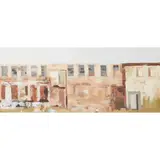 Anna King, SCAVENGERS, Oil and pencil on paper and board