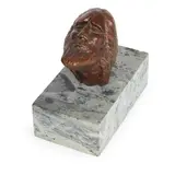 Jimmy Boyle, HEAD OF CHRIST, bronze sculpture with granite base