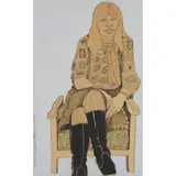 Alasdair Gray, PORTRAIT OF CAROLE GIBBONS