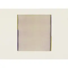 Callum Innes, RED VIOLET / LEMON YELLOW, 2012, watercolour
