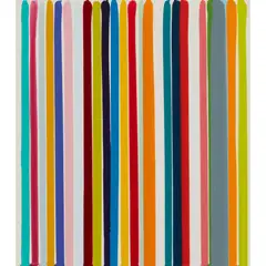 UNTITLED (COLOUR STUDY FOR SPECIAL EDITION MONOGRAPH - 2014) by Ian Davenport, Acrylic and water-based paints on Fabriano Artistico paper, sold Apr 2024