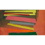 John McLean, PERISTYLE, 1990, acrylic on canvas
