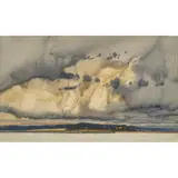 James Morrison, ANGUS LANDSCAPE, 1980, oil on board