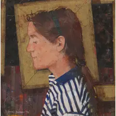 Gary Anderson, SHONA, 1991, mixed media on board