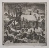 William Wilson, WINTER, Etching