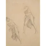 George Frederic Watts, STUDY FOR 'JACOB AND ESAU', Pencil