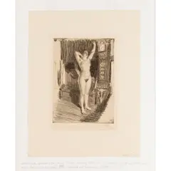 EARLY - 1914 (ASPLUND 262; HJERT AND HJERT 272) by Anders Zorn, Etching, sold Feb 2024