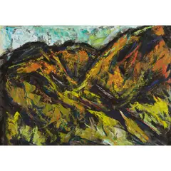 Leslie Marr, BEN STARAV, 1975, oil on paper