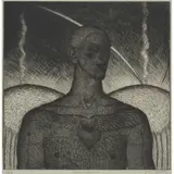 June Carey, MESSENGER, Etching, 1/20