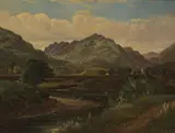 Robert Greenlees, GLENGOIL, 1886, oil on canvas