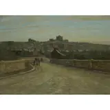 James Riddel, VIEW OF HEXHAM, oil on canvas