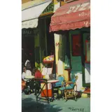 Joe McIntyre, SUMMER SUNLIGHT, MARSEILLE, oil on canvas laid on board
