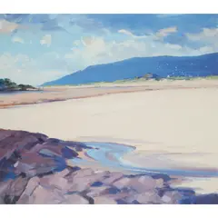 SANDAIG by Helen M. Turner, oil on canvas, sold Jan 2024