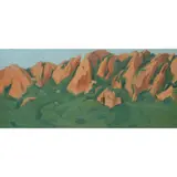 Maurice Cockrill, PORPHYRY ROCK AND CORK OAK, L'ESTEREL