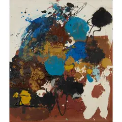 Gillian Ayres, UNTITLED - C.1957-59, Oil on canvas board