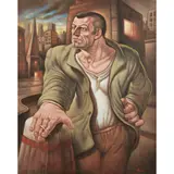 Peter Howson, THE POET, 2002, oil on canvas