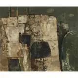 Ian Fleming, SEAWALL NO.1, oil on board