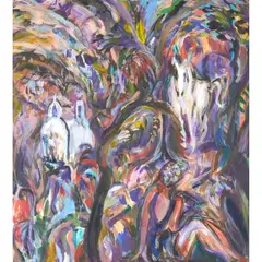 Fionna Carlisle, SAMARIA, Acrylic on paper
