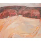Joan Renton, AUTUMN HILLSIDE, oil on canvas