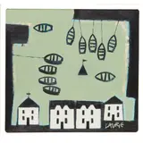 Simon Laurie, PORT VIEW, acrylic on board