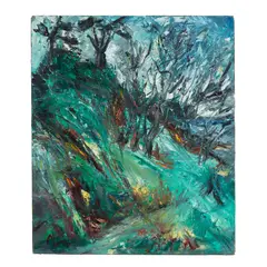 Leslie Marr, ARRAN, CARLO GARDEN, 1991, oil on canvas