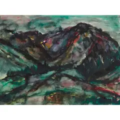 Leslie Marr, BEN STARAV, 1974, watercolour