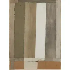 Philip Reeves, UNTITLED (VERTICAL STRIPES), collage with mixed media