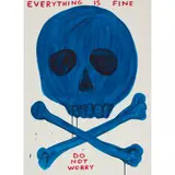 David Shrigley, EVERYTHING IS FINE, 2023, Screenprint, 6/125