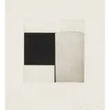 Callum Innes, V, 2004, Polymer intaglio print with chine colle, 2/30