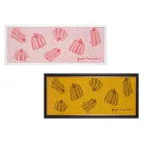 PUMPKINS (RED/WHITE AND BLACK/YELLOW) by Yayoi Kusama, each signed in print, sold Jan 2024