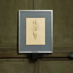 Richard Hamilton, MAN WALKING (AFTER MUYBRIDGE), (LULLIN 44), 1953, Etching and aquatint, 5/10