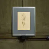 Richard Hamilton, MAN WALKING (AFTER MUYBRIDGE), (LULLIN 44), 1953, Etching and aquatint, 5/10