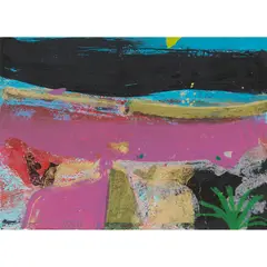 DESERT BLOOM by Barbara Rae, 2000, Screenprint, 5/175, sold Jan 2024