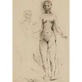 TWO WOMEN OF GÓSOL, FROM THE 'LIVING ART' PORTFOLIO - 1906/1923 by Pablo Picasso, Lithograph, 367/500, sold Jan 2024
