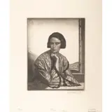 Gerald Brockhurst, VIBA, 1929, Etching