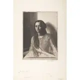 Gerald Brockhurst, UNA, 1929, Etching