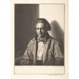 Gerald Brockhurst, PORTRAIT OF JAMES MCBEY, 1931, Etching
