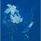 LILIUM by Alastair Milne Michie, Acrylic on board, sold Oct 2023