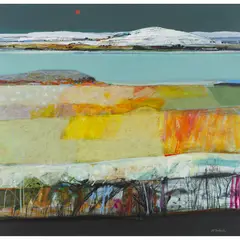 Archie Dunbar McIntosh, EARLY SNOW - PERTHSHIRE, mixed media