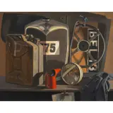 Jim Dunbar, AS OLD AS THE INDUSTRY, AS MODERN AS THE HOUR, 1990, oil on canvas