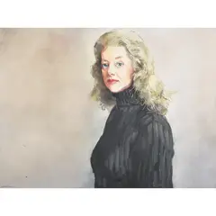 BETTINE NORRIS by Robert Lenkiewicz, oil on canvas, sold Oct 2023