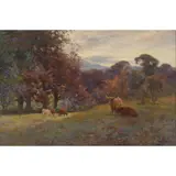 Joe Milne, AUTUMN FIELD, oil on canvas