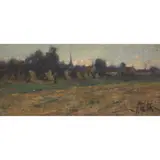 John Reid Murray, CALMPTHOUT, BORDERS OF HOLLAND, oil on board