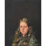 Robert Lenkiewicz, CAROLINE NORRIS, oil on canvas